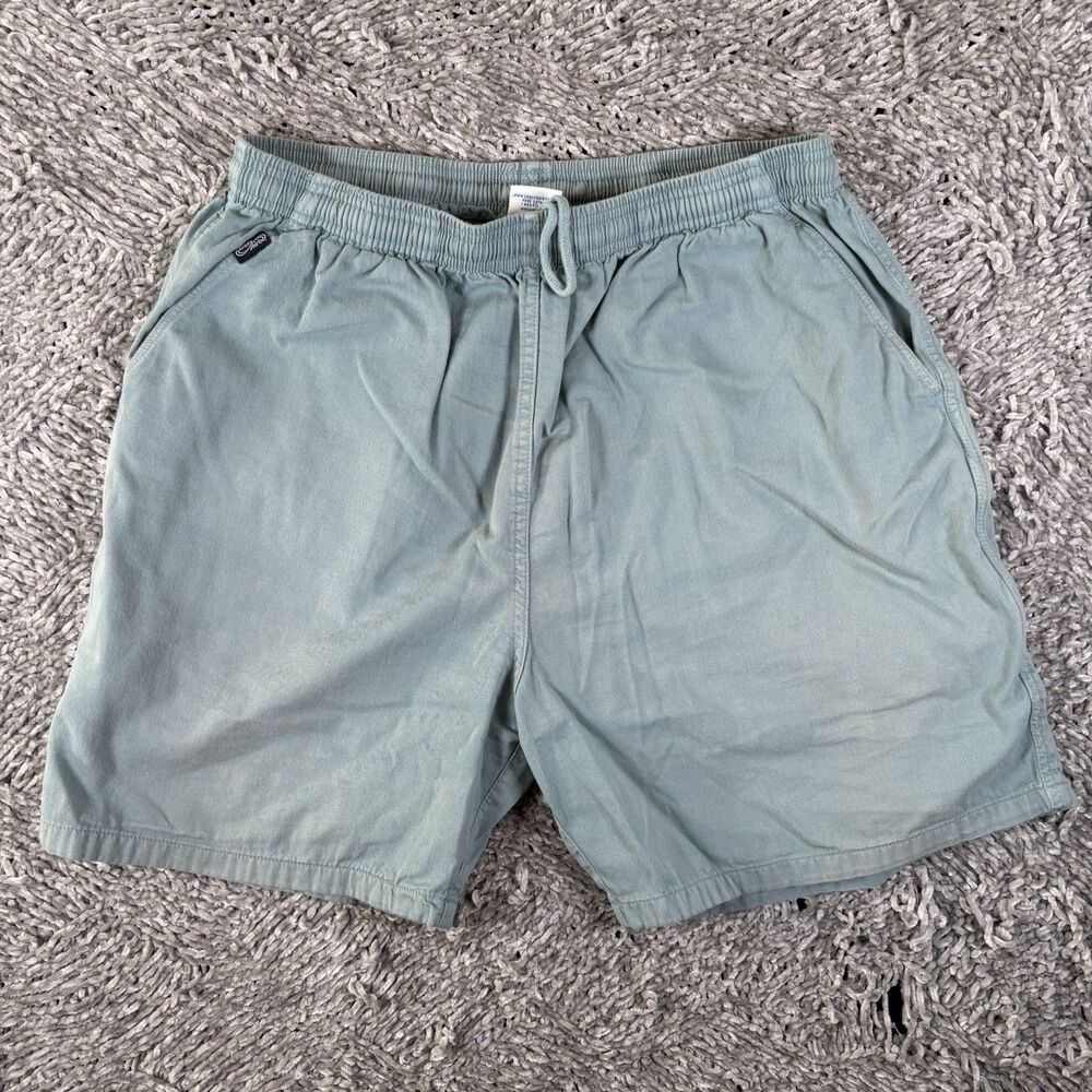 Crazy Shirts Hawaii Shorts Men’s XL Baby Blue Resort Wear Drawstring Beach